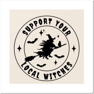 Support Your Local Witches Posters and Art